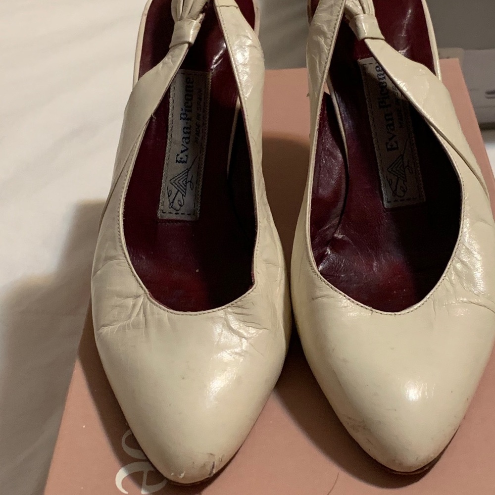 Evan Picone vintage sling back pumps